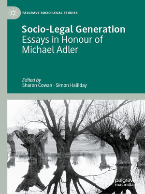 cover image of Socio-Legal Generation
